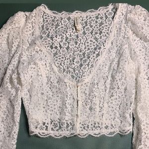 FOR LOVE & LEMONS White Lace